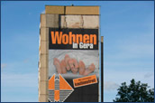 GWB Elstertal - Werbebanner 22 x 11 m - Herstellung: Werbeservice Wagner
